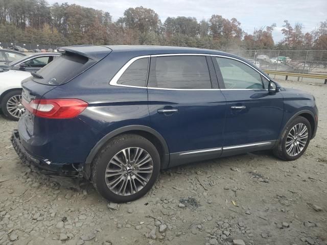 2018 Lincoln MKX Reserve