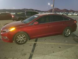 Hyundai Sonata Vehiculos salvage en venta: 2015 Hyundai Sonata SE