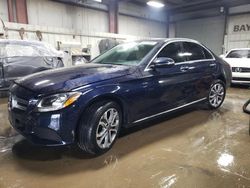 Mercedes-Benz salvage cars for sale: 2018 Mercedes-Benz C 300 4matic