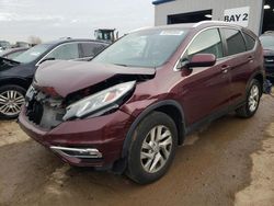 Honda crv salvage cars for sale: 2016 Honda CR-V EXL