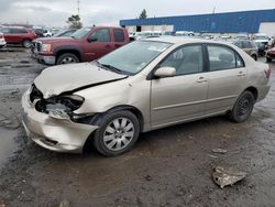 Toyota Corolla salvage cars for sale: 2004 Toyota Corolla CE