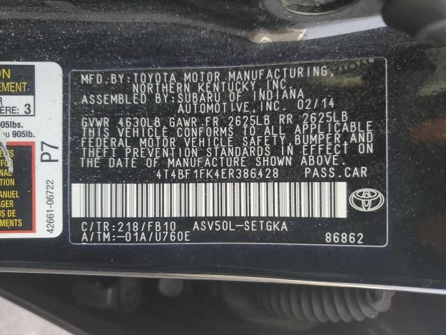 2014 Toyota Camry L