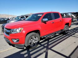 Chevrolet Colorado salvage cars for sale: 2016 Chevrolet Colorado LT