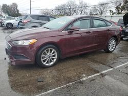 Ford Fusion salvage cars for sale: 2017 Ford Fusion SE