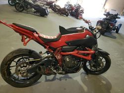 Salvage cars for sale from Copart Gaston, SC: 2015 Yamaha FZ07