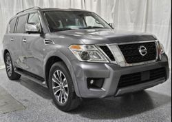 Nissan Armada salvage cars for sale: 2019 Nissan Armada SV