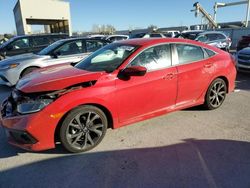 Honda Civic salvage cars for sale: 2021 Honda Civic Sport