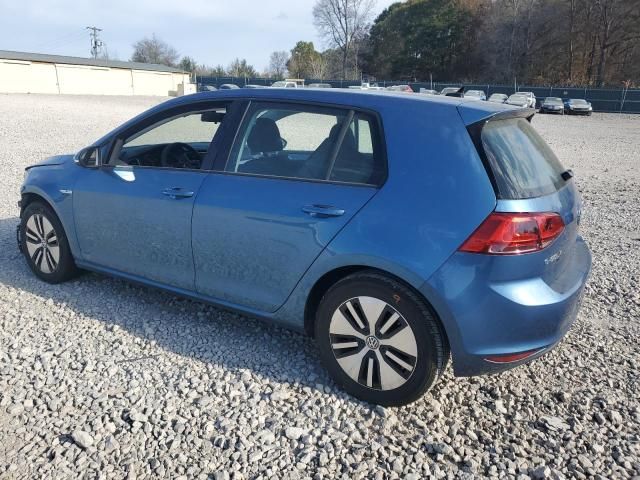 2016 Volkswagen E-GOLF SE