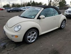 Volkswagen Beetle salvage cars for sale: 2004 Volkswagen New Beetle GLS