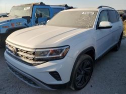 Volkswagen salvage cars for sale: 2021 Volkswagen Atlas SE