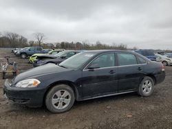 Chevrolet Impala salvage cars for sale: 2009 Chevrolet Impala 1LT