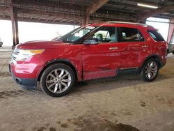 Ford Explorer salvage cars for sale: 2012 Ford Explorer XLT