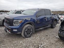 Nissan Titan salvage cars for sale: 2021 Nissan Titan SV