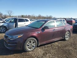 KIA Optima salvage cars for sale: 2016 KIA Optima LX