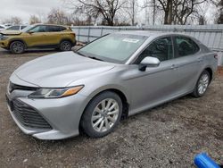 Salvage cars for sale from Copart London, ON: 2018 Toyota Camry L