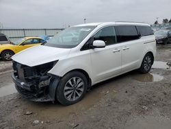 KIA Sedona ex salvage cars for sale: 2015 KIA Sedona EX