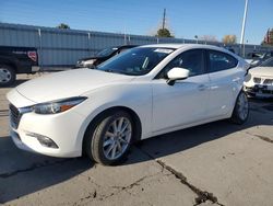 Mazda 3 salvage cars for sale: 2017 Mazda 3 Grand Touring