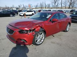 Mazda salvage cars for sale: 2015 Mazda 6 Touring