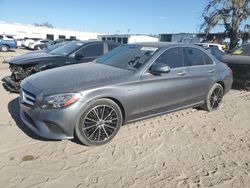 Mercedes-Benz c-Class salvage cars for sale: 2021 Mercedes-Benz C300