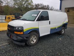 Chevrolet Express salvage cars for sale: 2021 Chevrolet Express G2500