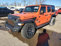 Jeep Wrangler Unlimited Sport salvage cars for sale: 2019 Jeep Wrangler Unlimited Sport