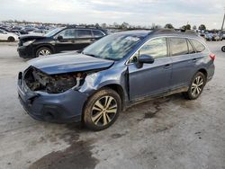 Subaru Legacy salvage cars for sale: 2018 Subaru Outback 2.5I Limited