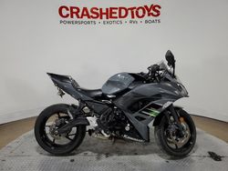 Kawasaki salvage cars for sale: 2018 Kawasaki EX650 F