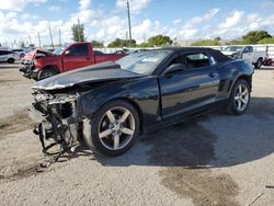 Chevrolet Camaro salvage cars for sale: 2015 Chevrolet Camaro LT