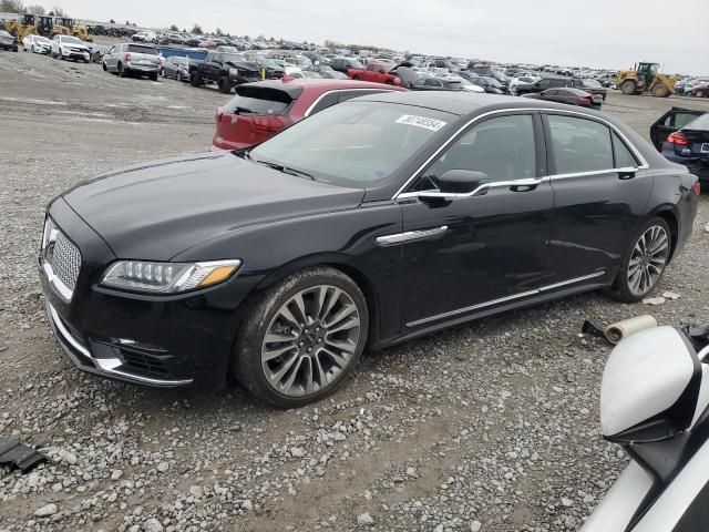 2017 Lincoln Continental Reserve