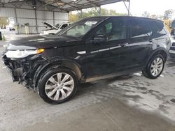 Salvage cars for sale from Copart Cartersville, GA: 2016 Land Rover Discovery Sport HSE Luxury