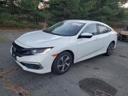 Honda Civic salvage cars for sale: 2020 Honda Civic LX