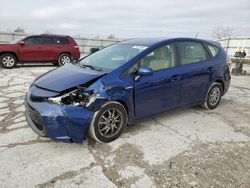 Toyota Prius salvage cars for sale: 2016 Toyota Prius V