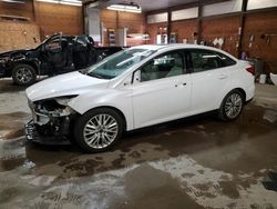 Ford Focus salvage cars for sale: 2018 Ford Focus Titanium