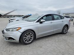 Ford Fusion salvage cars for sale: 2017 Ford Fusion SE