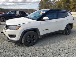 Jeep Compass salvage cars for sale: 2020 Jeep Compass Latitude