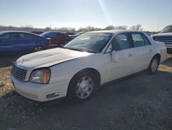 Cadillac Deville salvage cars for sale: 2002 Cadillac Deville