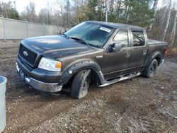 Ford salvage cars for sale: 2005 Ford F150 Supercrew