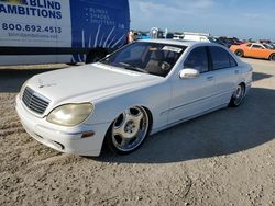 Mercedes-Benz s-Class salvage cars for sale: 2001 Mercedes-Benz S 430