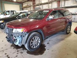 Jeep Grand Cherokee salvage cars for sale: 2016 Jeep Grand Cherokee Limited