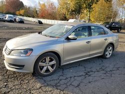 Volkswagen salvage cars for sale: 2014 Volkswagen Passat S