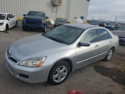 Honda Accord salvage cars for sale: 2006 Honda Accord SE