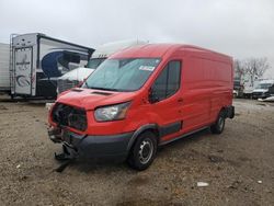 Ford Transit salvage cars for sale: 2017 Ford Transit T-250