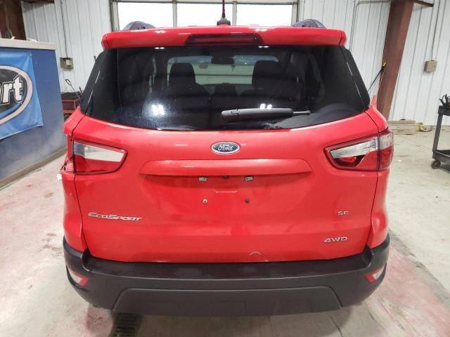 2020 Ford Ecosport SE