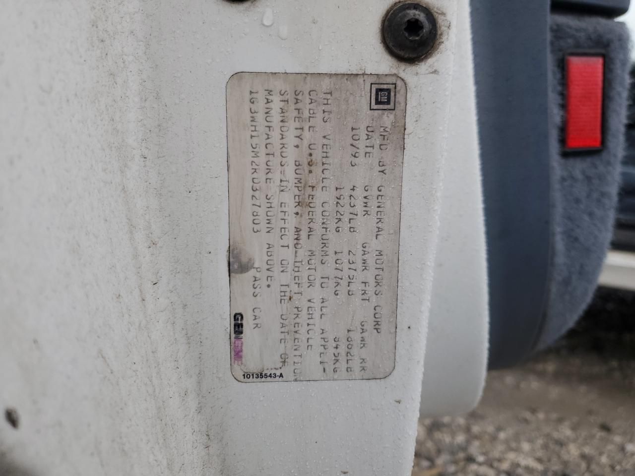 1994 Oldsmobile Cutlass Supreme s