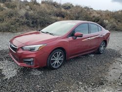 Subaru Impreza salvage cars for sale: 2018 Subaru Impreza Limited