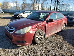 Subaru salvage cars for sale: 2011 Subaru Legacy 2.5I Premium