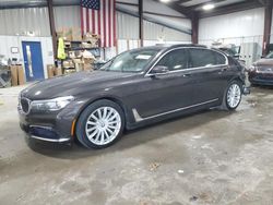 BMW salvage cars for sale: 2016 BMW 740 I