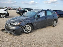 Subaru Impreza salvage cars for sale: 2018 Subaru Impreza Premium