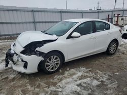 Mazda 3 salvage cars for sale: 2012 Mazda 3 I