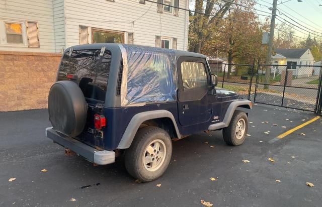 2003 Jeep Wrangler / TJ SE